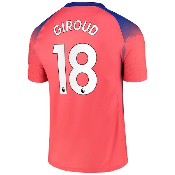 Maglia Chelsea NO.18 Giroud Third 20/21 Arancione